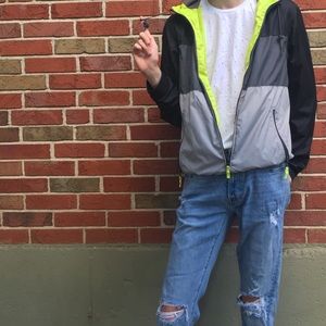 Three-Tone Windbreaker